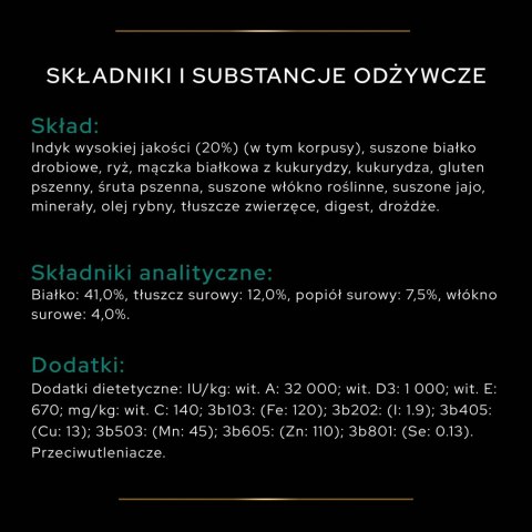 Purina Pro Plan Sterilised Adult Indyk 400g