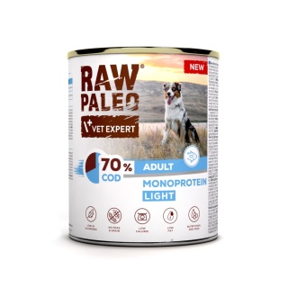 Raw Paleo Dorsz Light Adult 800g