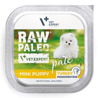 Raw Paleo Indyk Pate Mini Puppy 150g