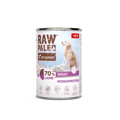 Raw Paleo Jagnięcina Adult 400g