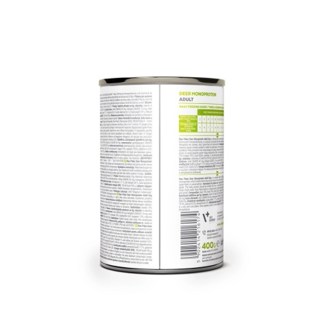 Raw Paleo Jeleń Adult 400g
