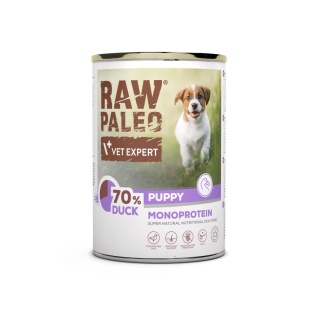 Raw Paleo Kaczka Puppy 400g