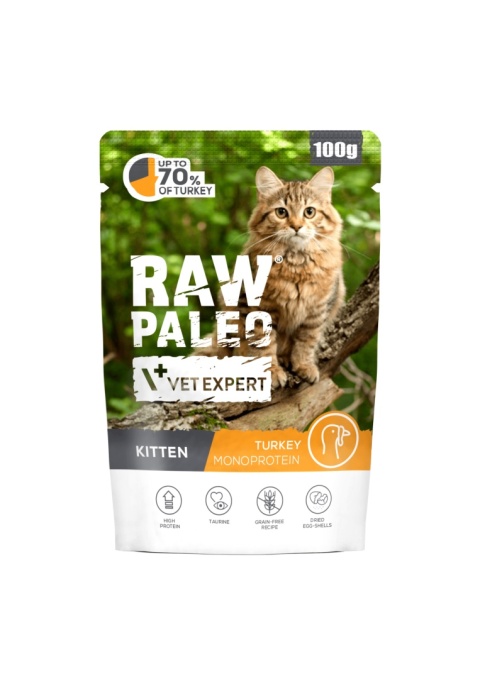 Raw Paleo Kitten Turkey 100g