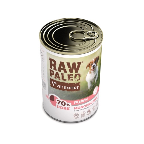 Raw Paleo Wieprzowina Puppy 400g