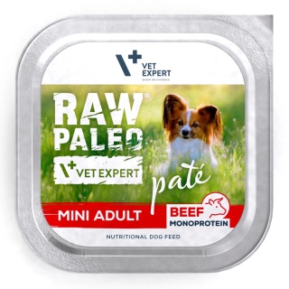 Raw Paleo Wołowina Pate Mini Adult 150g