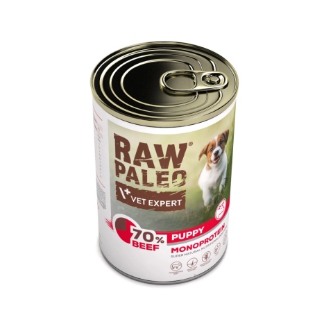 Raw Paleo Wołowina Puppy 400g