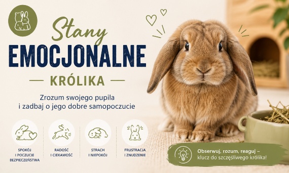 Jak rozpoznać emocje u królika?